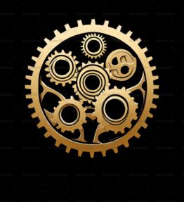 Steampunk Zahnräder